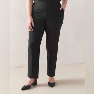 Pennington's In Every Story Black Savvy Straight-Leg Pant Size 18 Petite